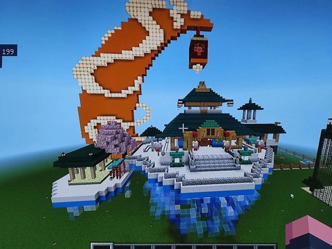 我的世界怎么造城堡