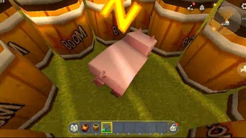 迷你世界怎么让猪睡觉