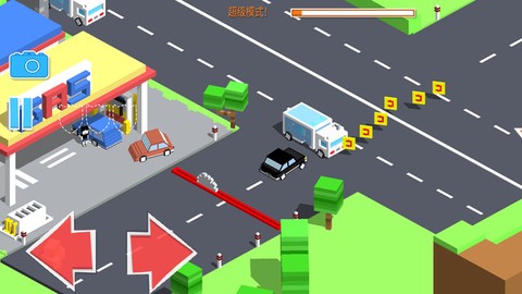 王牌盘山赛车像素图1