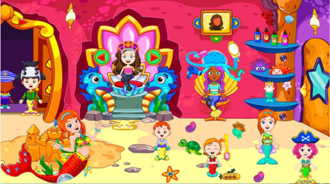 托卡王国美人鱼图1