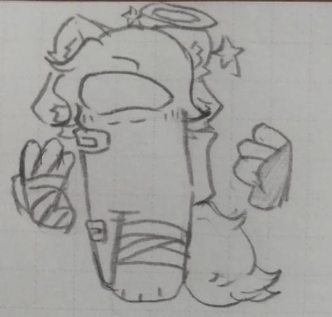 狼人杀里的狼人怎么画