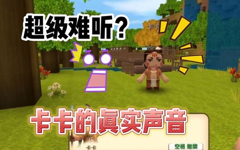 迷你世界怎么变声音