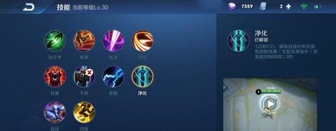 王者荣耀净化怎么用