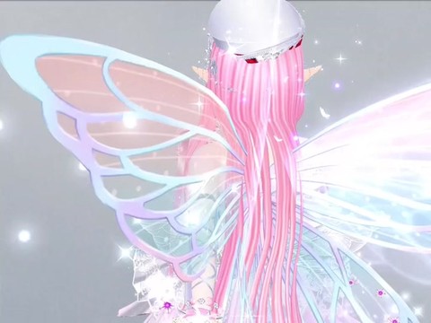 qq炫舞翅膀怎么飞行