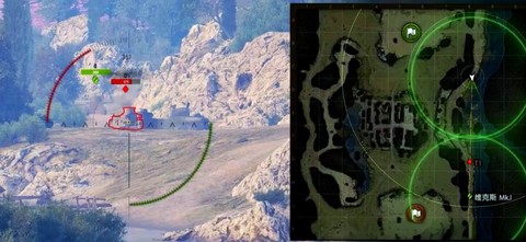 坦克世界怎么点亮敌人