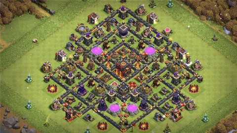 部落冲突城墙用什么打