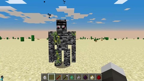 我的世界铁傀儡怎么骑