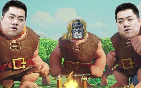 皇室战争蓝胖子怎么解