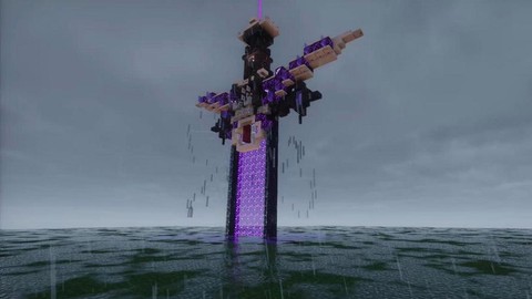 我的世界怎么做恐怖门