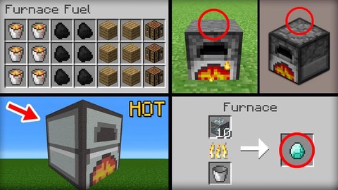 我的世界熔炉怎么点火