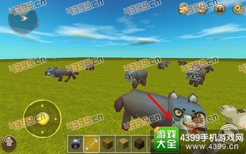 迷你世界怎么喂狼的[图1]