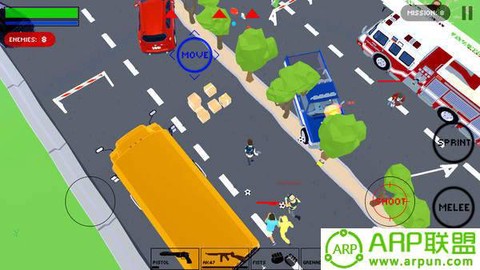 城市方块枪战图1