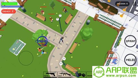 城市方块枪战图3