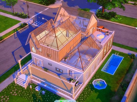 模拟人生4怎么看二楼[图2]