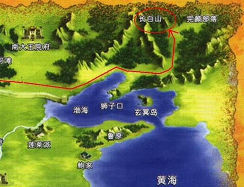 天龙八部怎么去长白山