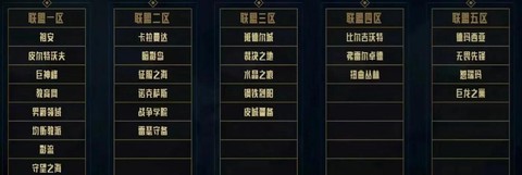 英雄联盟区服怎么选[图1]