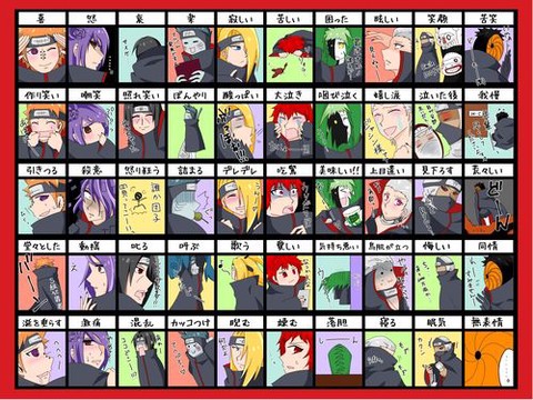 火影忍者的日语怎么写