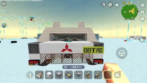 迷你世界如何做赛车