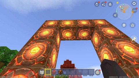 迷你世界古代传送门怎么做