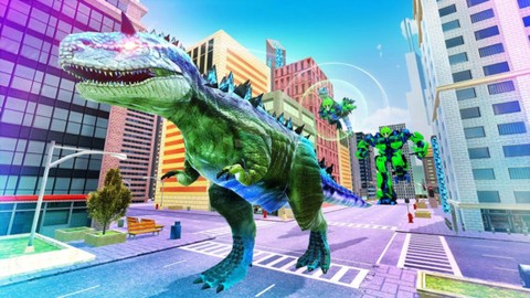 机械恐龙机器人图1