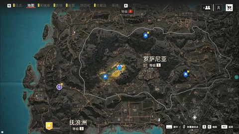 孤岛惊魂6卫星地图在哪