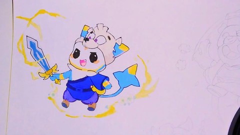 洛克王国的洛克怎么画[图2]