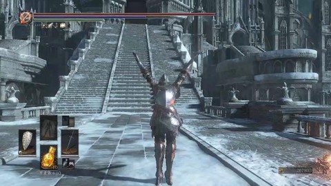 黑魂3怎么高墙刷魂