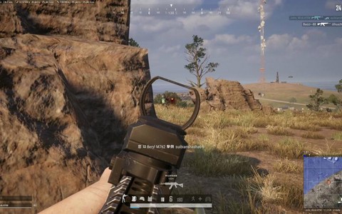 绝地求生怎么开镜头