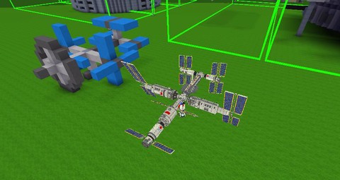 迷你世界空间站怎么做