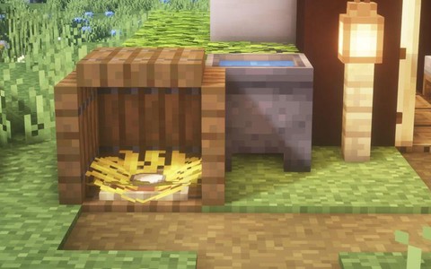 我的世界鸡窝怎么做