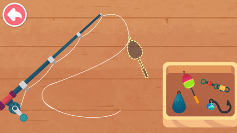 宝宝学钓鱼[图3]