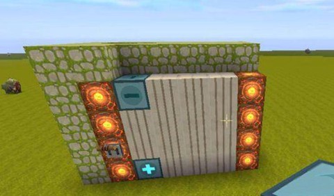 迷你世界电路门怎么做