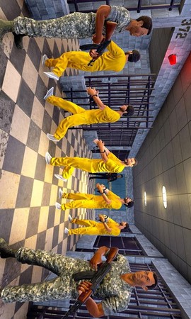 模拟武装押解囚犯图2