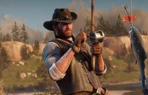 荒野大镖客如何收鱼竿