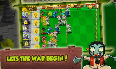 植物大战恶鬼图1