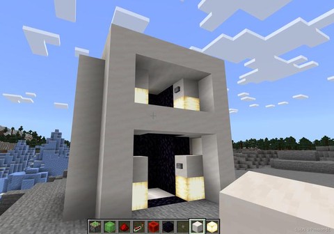 我的世界怎么做红石电梯