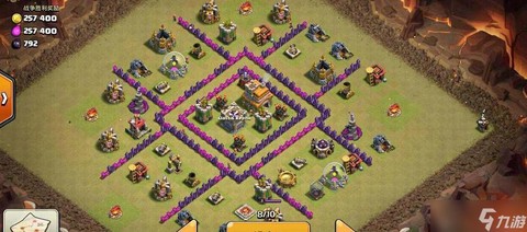 部落冲突7本怎么打