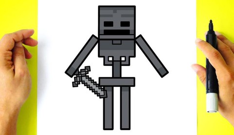 我的世界凋零怎么画