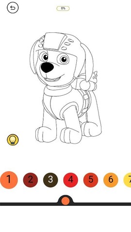 小猪画画涂色图2