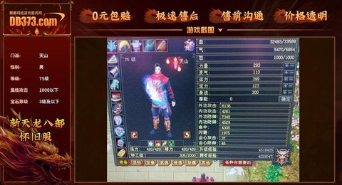 天龙八部天山什么攻击