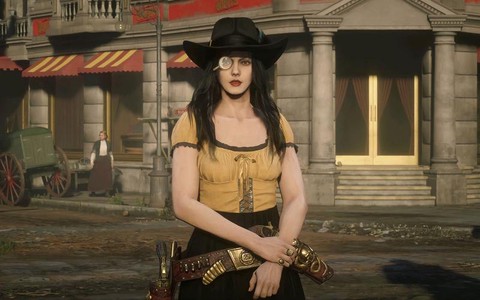 荒野大镖客怎么捏脸