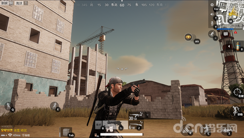 绝地求生怎么空手跑步