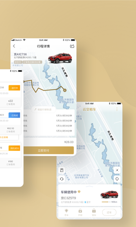 云交租车图2