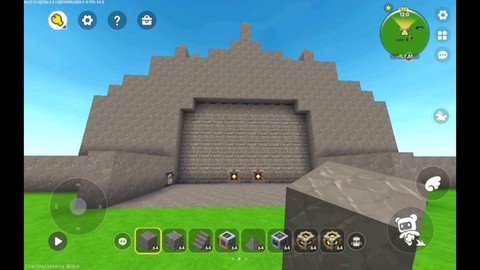 迷你世界如何做移动门