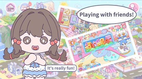 甜蜜梦幻小镇图1