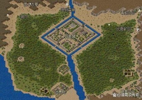 传奇兽人古墓怎么走[图1]