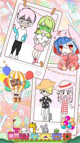 洋娃娃头像玩偶图1