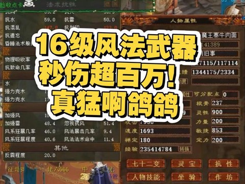 大话2男仙用什么套装