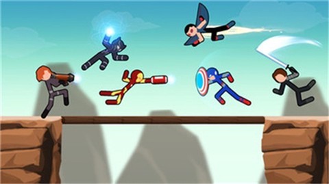 火柴人超级英雄格斗图1