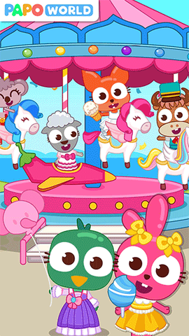 泡泡小镇：游乐园图1